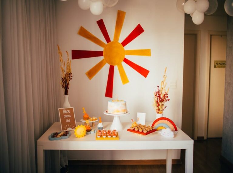 color party nourriture jaune